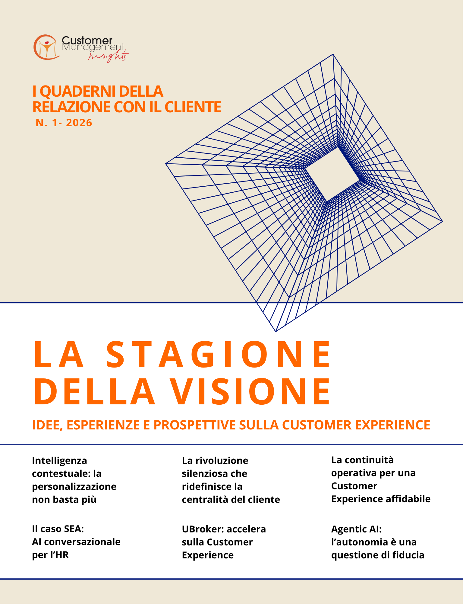 I quaderni della CX n.1 2026